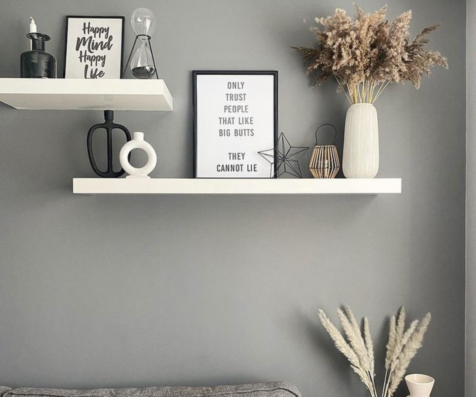 Books and Decor Display